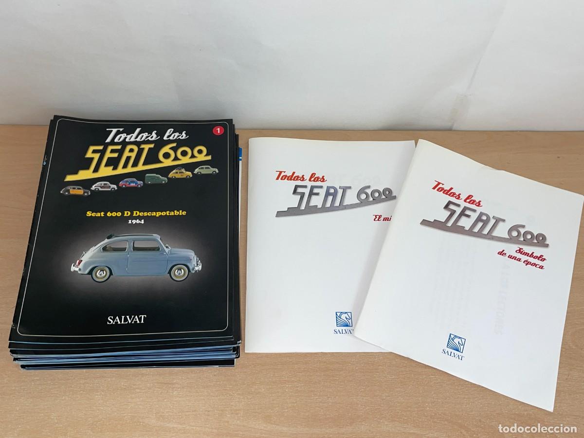 Coches: Colecci&oacute;n 41 Fasc&iacute;culos TODOS LOS SEAT 600 Salvat a&ntilde;o 2003