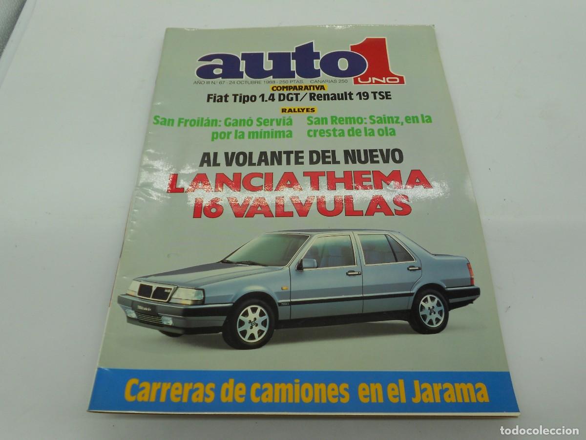 Coches: revista auto uno n&ordm; 67 1988