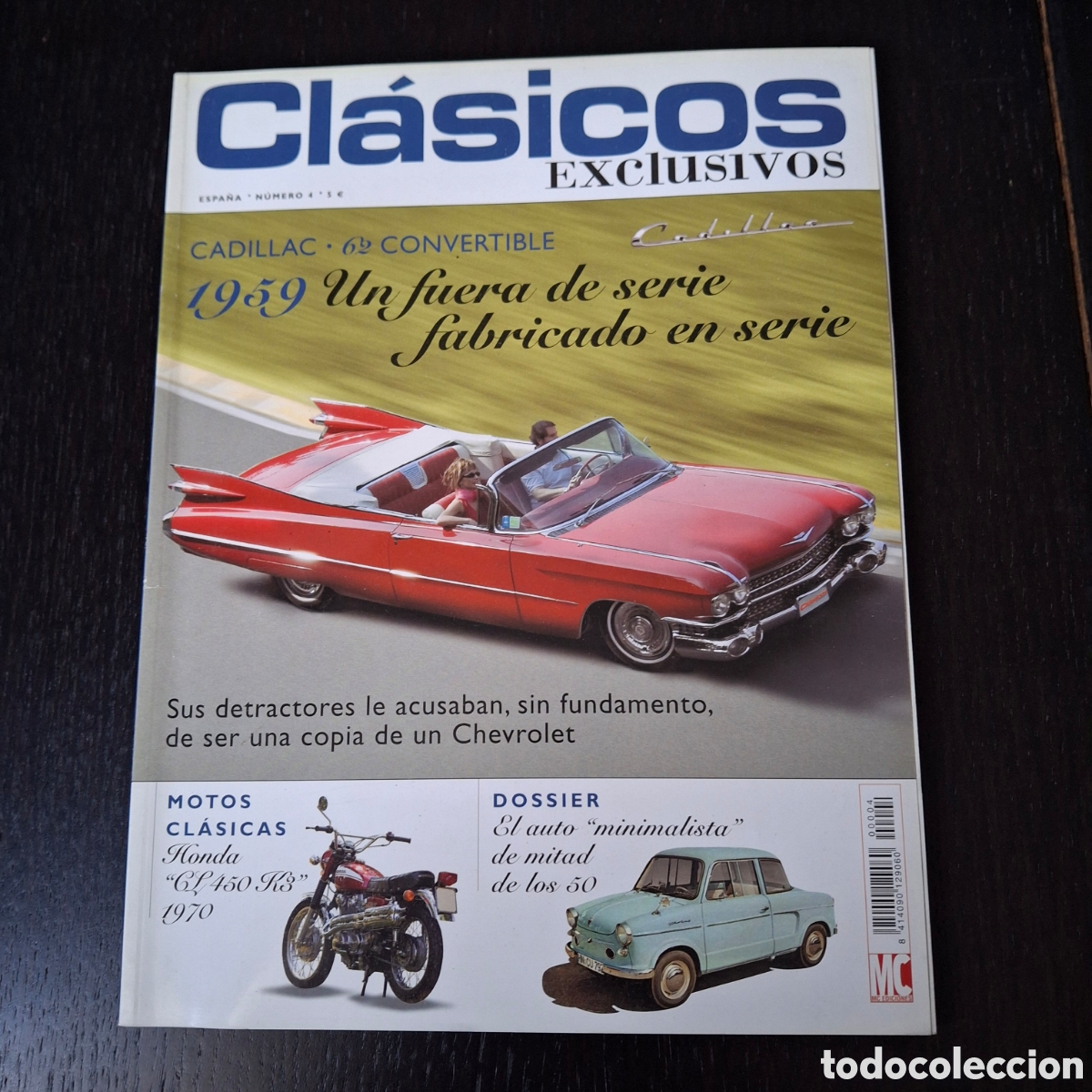 Coches: CLASICOS EXCLUSIVOS N&ordm; 4 - CADILLAC 62 CONVERTIBLE PORSCHE 924 CARRERA GT FANGIO SENNA SAAB CABRIO