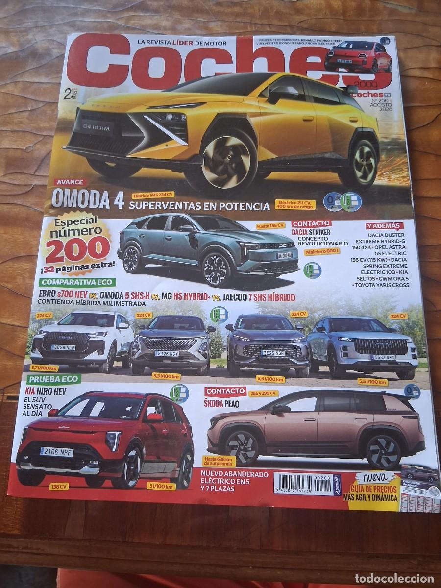 Coches: Revista de coches TV N&deg; 200 Dacia Duster Renault Clio MG Kia Seltos Omoda 4 Toyota yaris