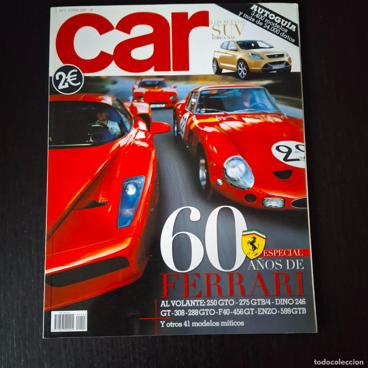 Coches: CAR N&ordm; 3 - ESPECIAL 60 A&Ntilde;OS FERRARI 250 GTO 275 GTB/4 DINO 246 308 288 F40 456 GT ENZO 599 GTB