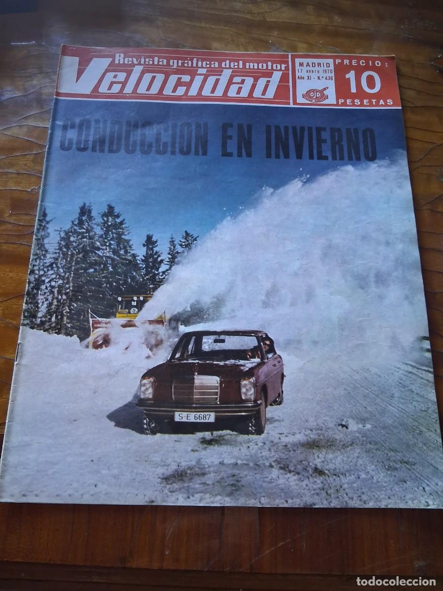 Coches: Revista coche Velocidad 436 Luis Rodeiro portada Mercedes-Benz W114/W115 Strich-8