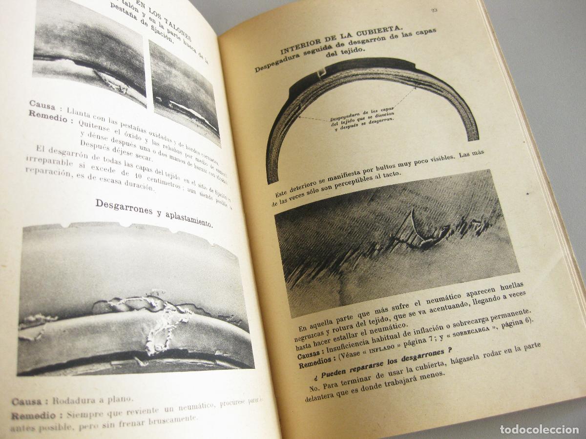 Coches: MANUAL PR&Aacute;CTICO DEL NEUM&Aacute;TICO MICHEL&Iacute;N. 1924 - Foto 4