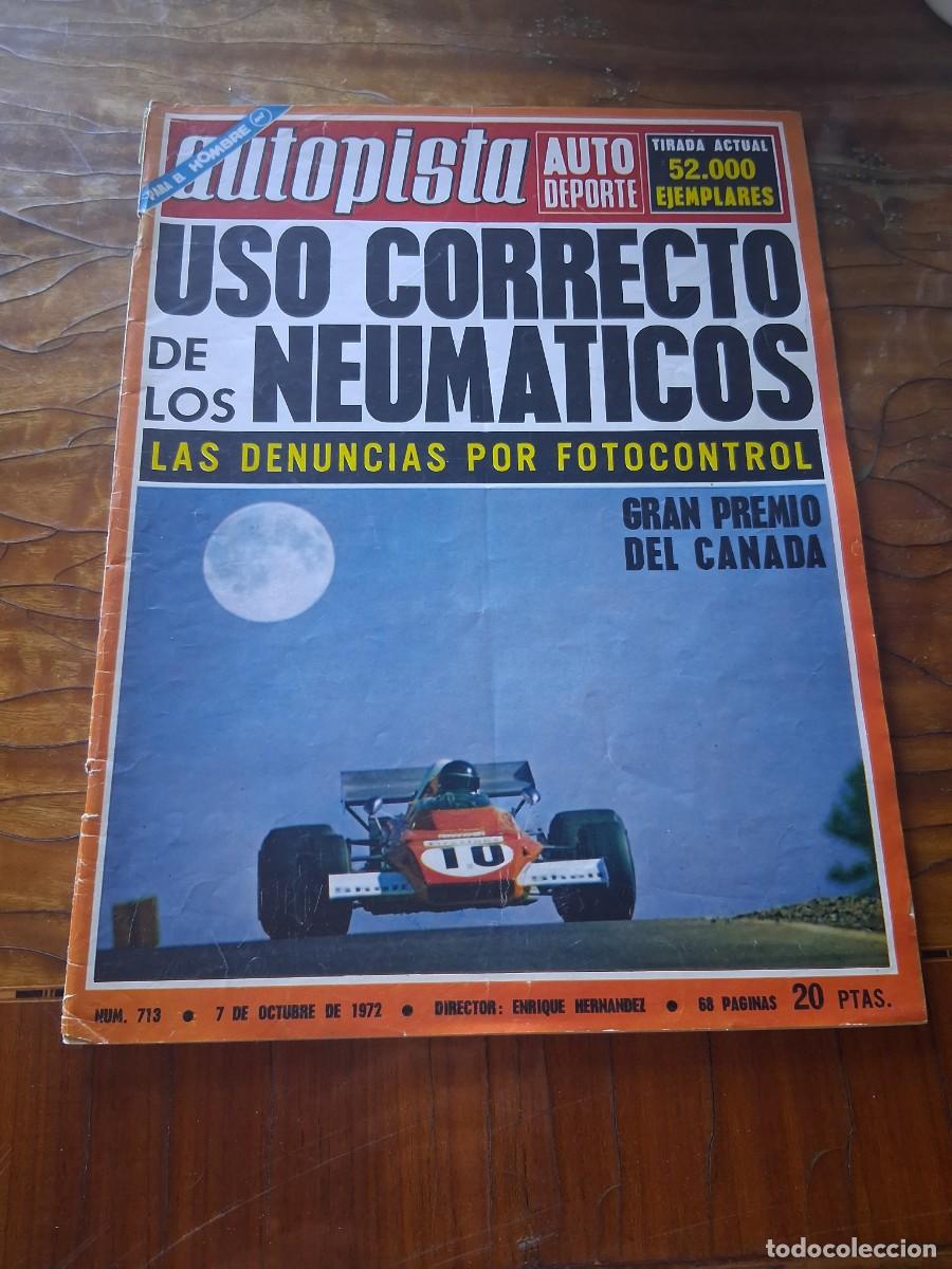 Coches: Revista coche autopista 713 Austin Victoria Regina Parton Mercedes S Estanislao Reverter