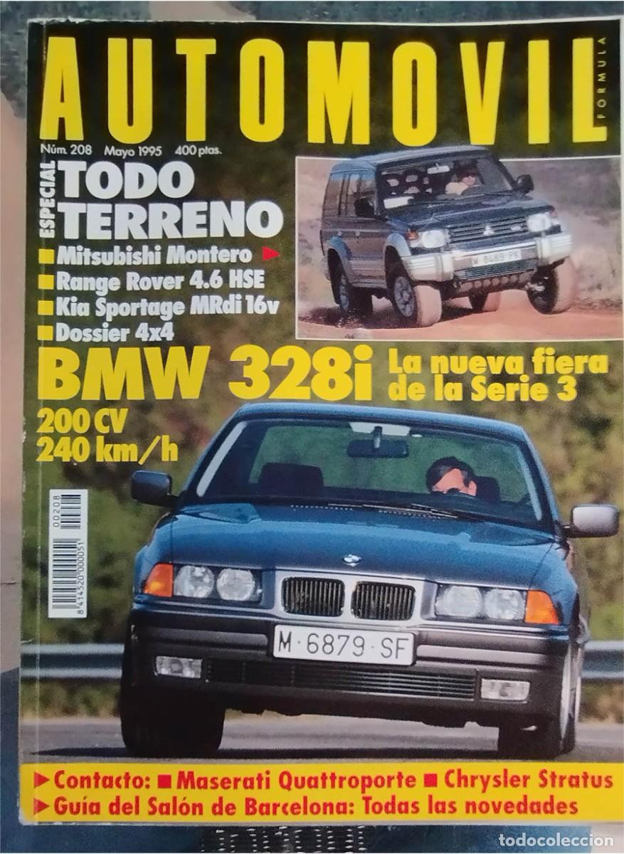 Coches: REVISTA AUTOMOVIL N.&ordm; 208 MAYO 1995 ESPECIAL TODO TERRENO 146 PAGINAS