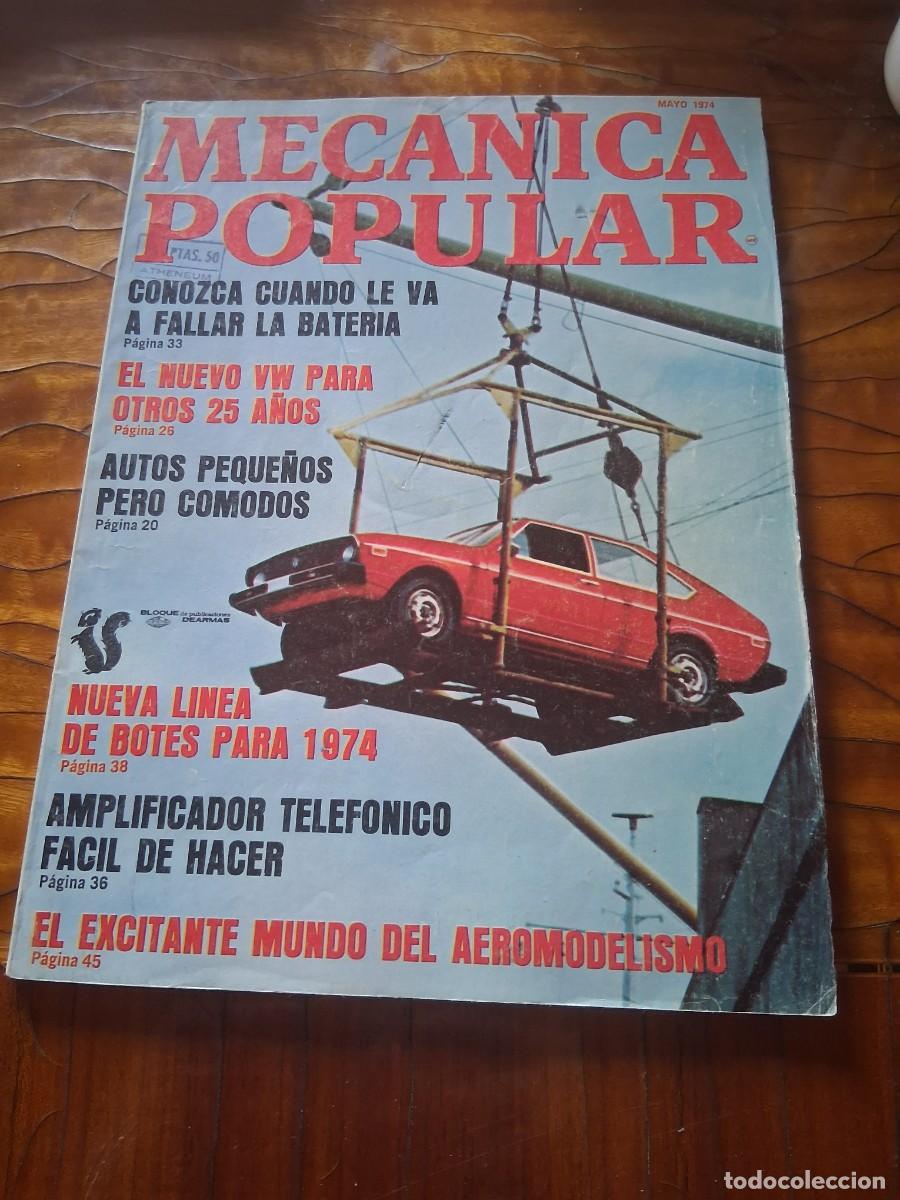 Coches: Revista mec&aacute;nica popular mayo 1974 Volkswagen Passat Tuber&iacute;as de cobre