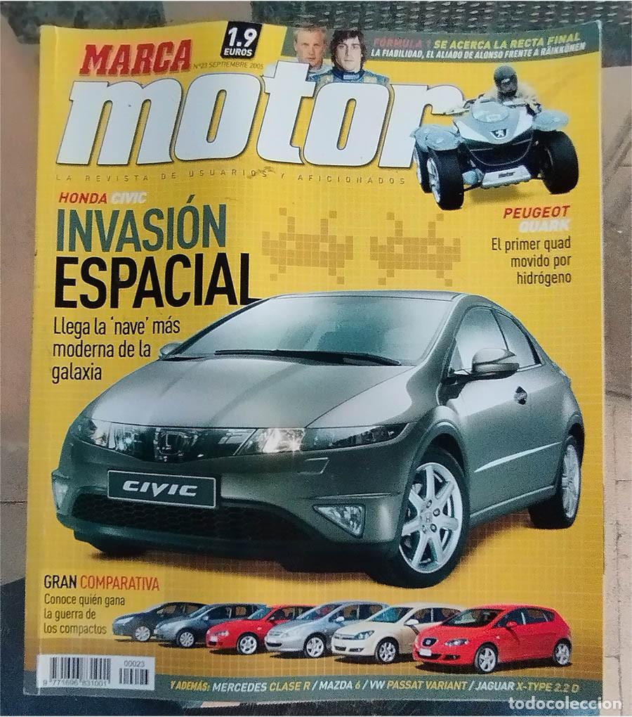 Coches: MARCA MOTOR 23 SEPTIEMBRE 2.005 ESPECIAL HONDA CIVIC 212 PAGINAS
