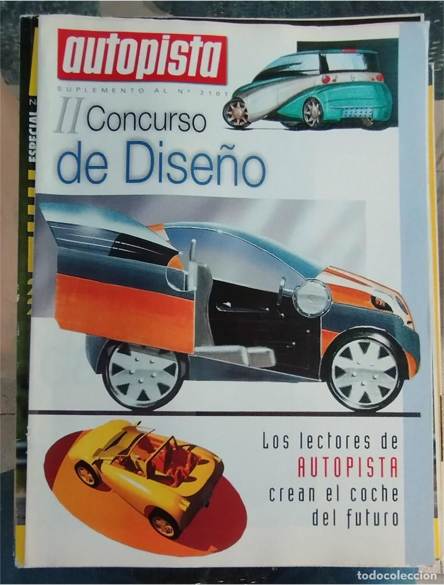 Coches: AUTOPISTA SEGUNDO CONCURSO DE DISE&Ntilde;O SUPLEMENTO AL NUMERO 2101
