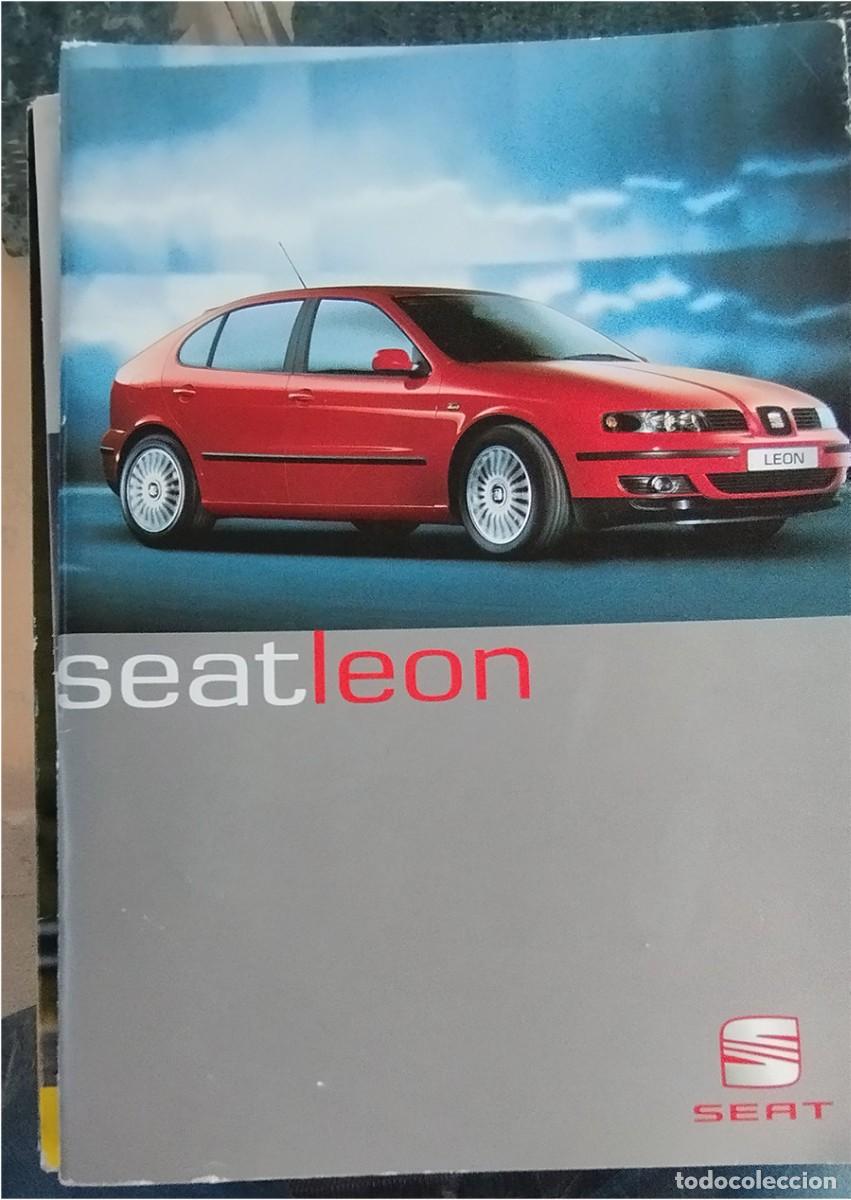 Coches: SEAT LEON FOLLETO COMERCIAL (ROJO)