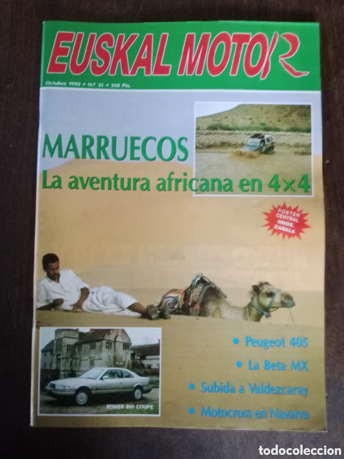 Coches: Revista Euskal motor n. 21 de 1992 autom&oacute;vil