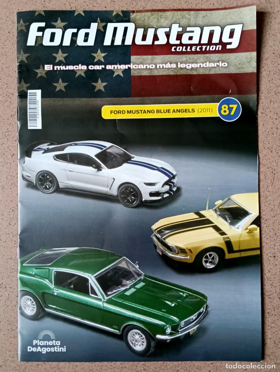 Coches: Fasc&iacute;culo 87 Ford Mustang Blue Angels (2011) Colec. Ford Mustang Planeta Nuevo