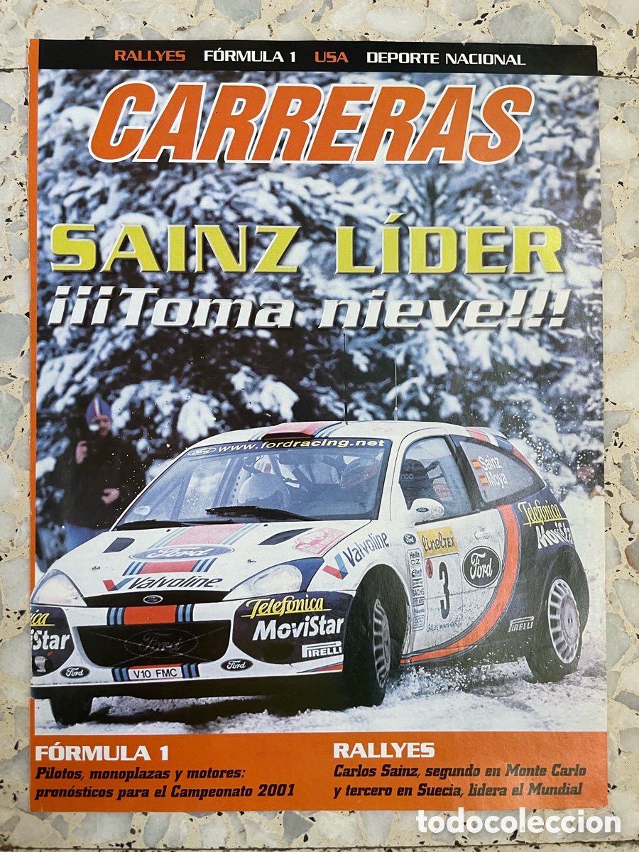 Coches: Hoja publicidad de Rallye
