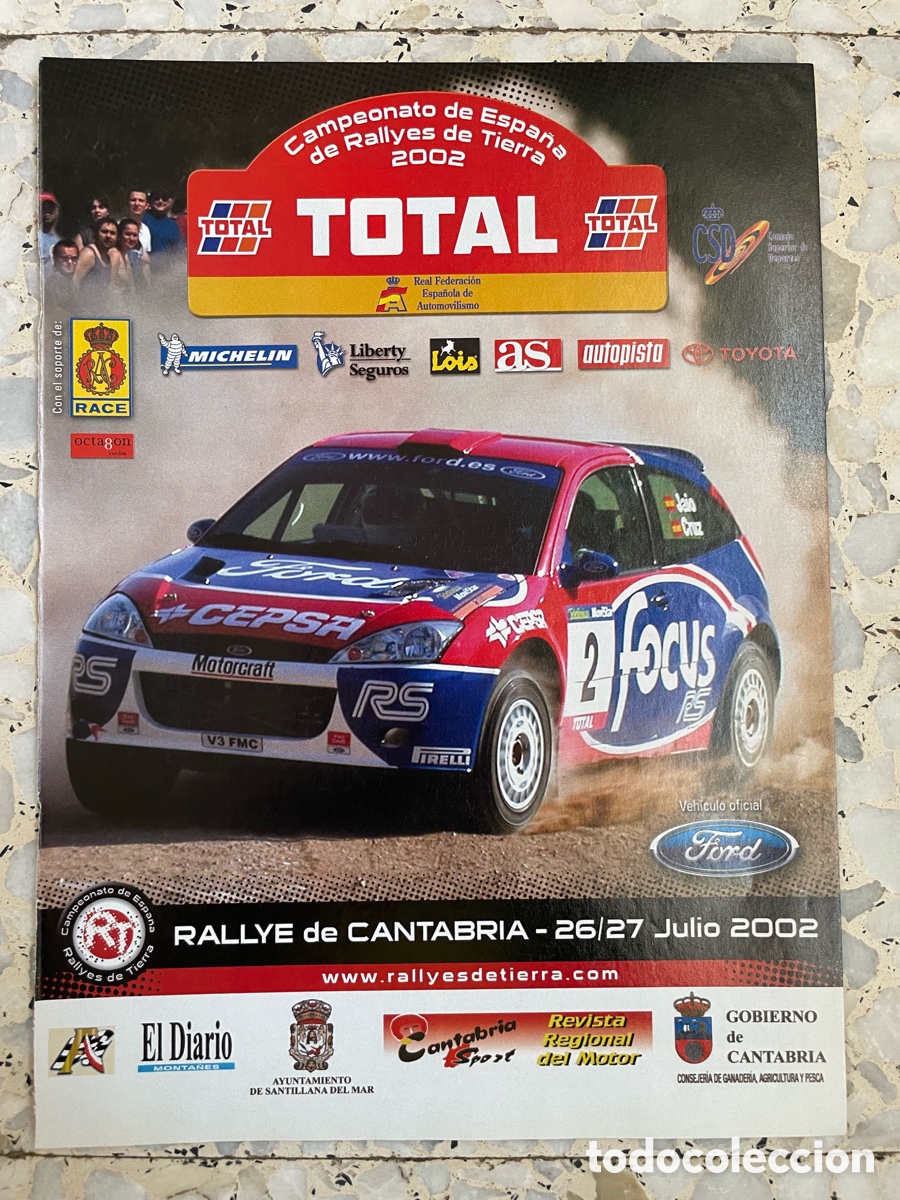 Coches: Hoja publicidad de Rallye