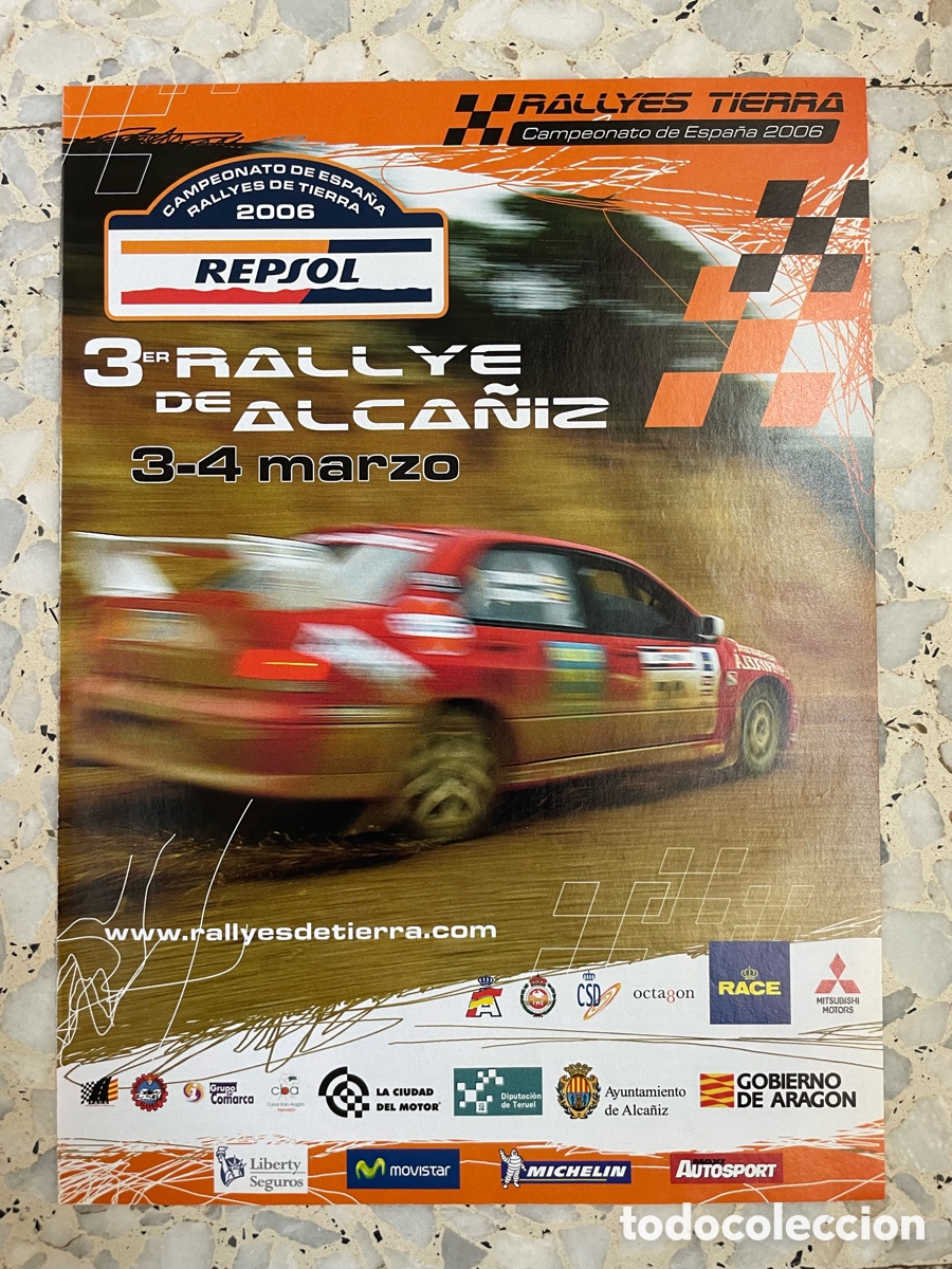 Coches: Hoja publicidad de Rallye