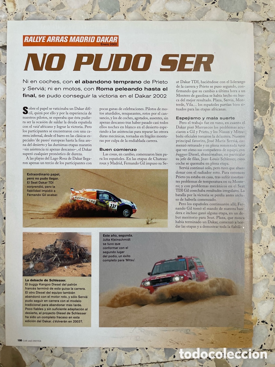 Coches: Publicidad Rallye Arras-Madrid-Dakar - Foto 2