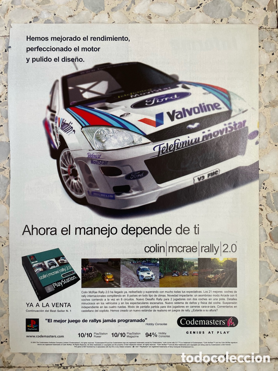 Coches: Hoja publicidad Ford Focus de Rallye