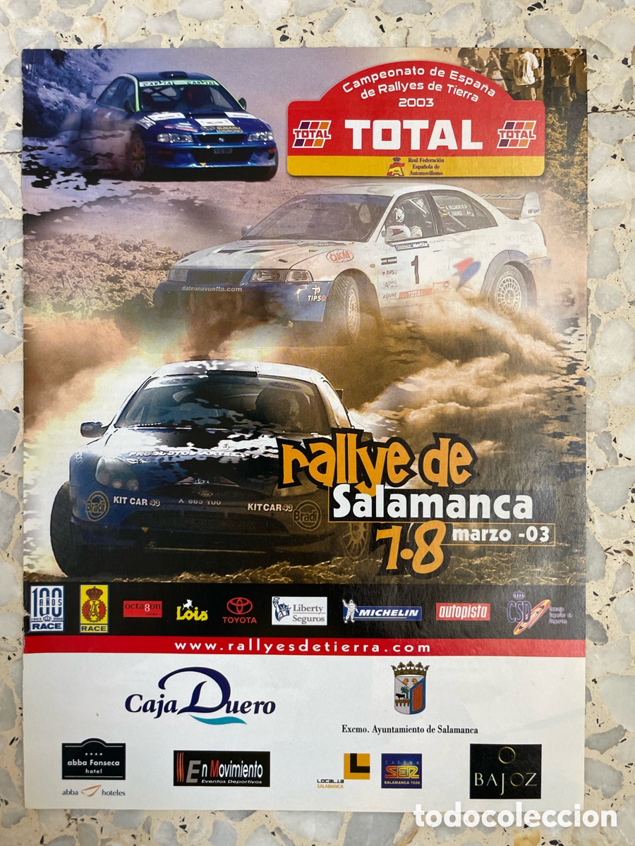 Coches: Publicidad Rallye de Salamanca