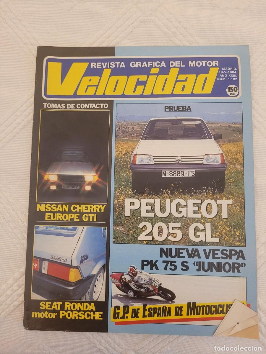 Coches: VELOCIDAD N&ordm; 1182 - Mayo 1984