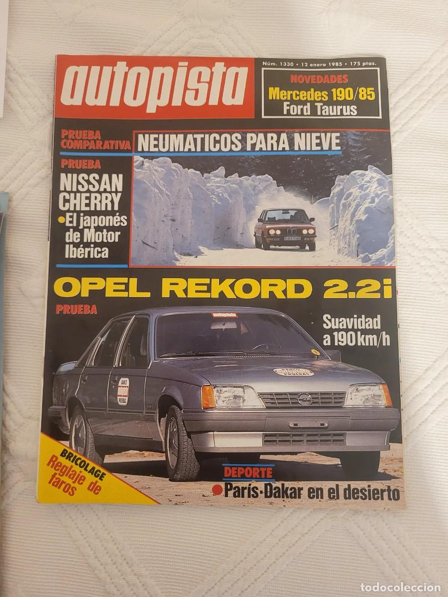 Coches: AUTOPISTA N&ordm; 1330 - ENERO 1985