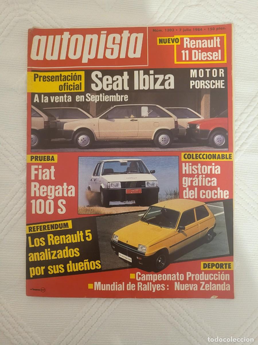 Coches: AUTOPISTA N&ordm; 1303 - JULIO 1984