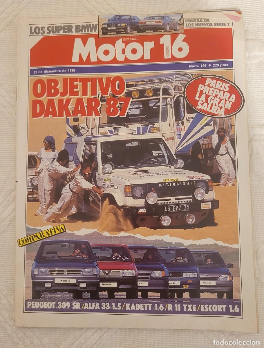 Coches: MOTOR16 N&ordm; 166 - DICIEMBRE 1986