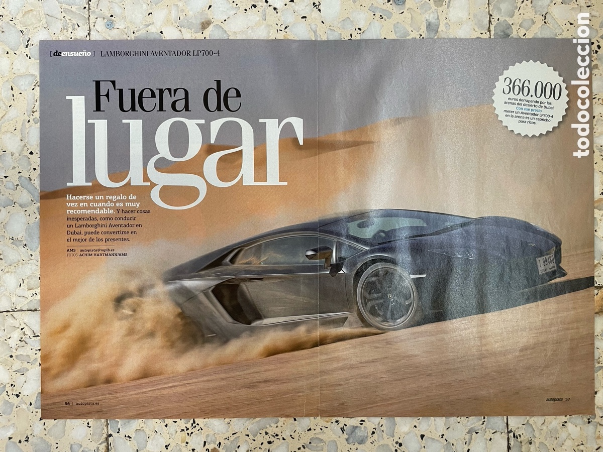 Coches: Publicidad Lamborghini Aventador LP 700-4