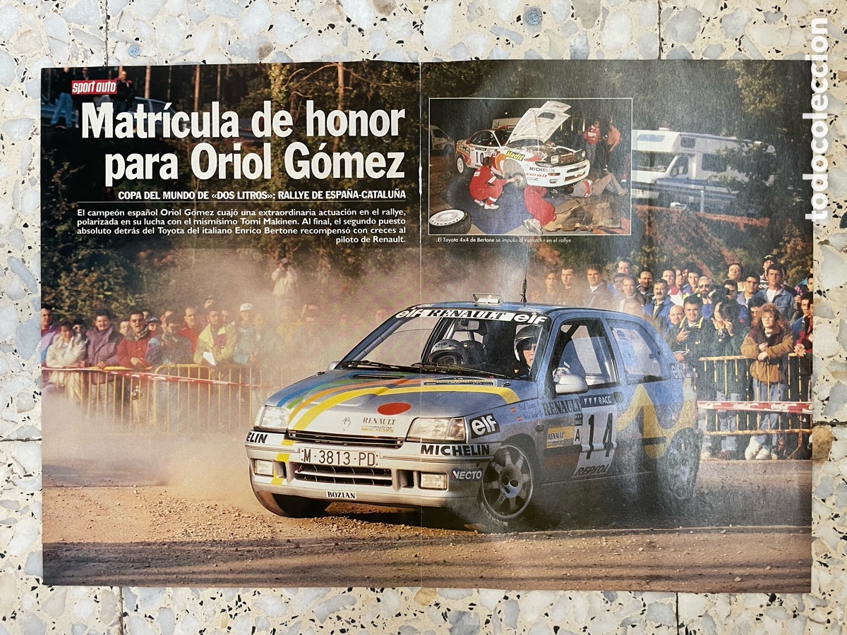 Coches: Publicidad de Rallye con Renault clio - Foto 1