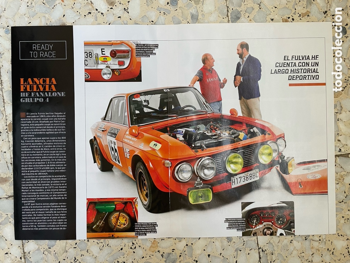 Coches: Publicidad Lancia FULVIA