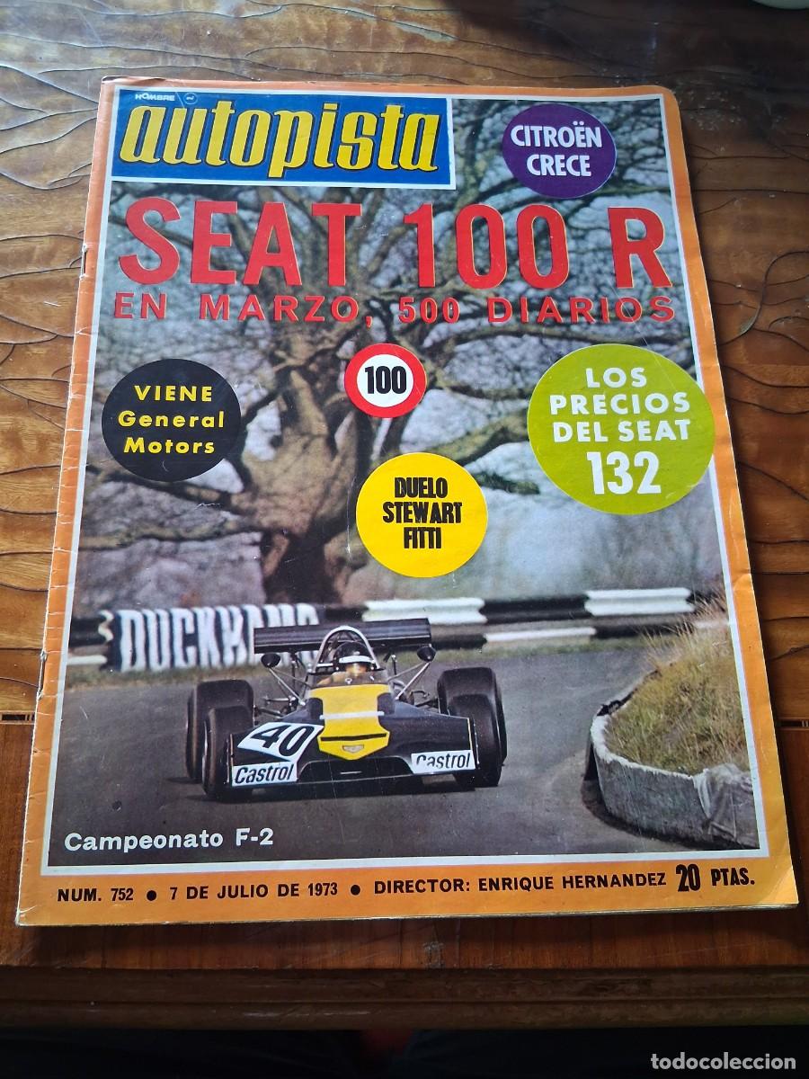 Coches: Revista coche autopista 752 Triumph Dolomite Sprint