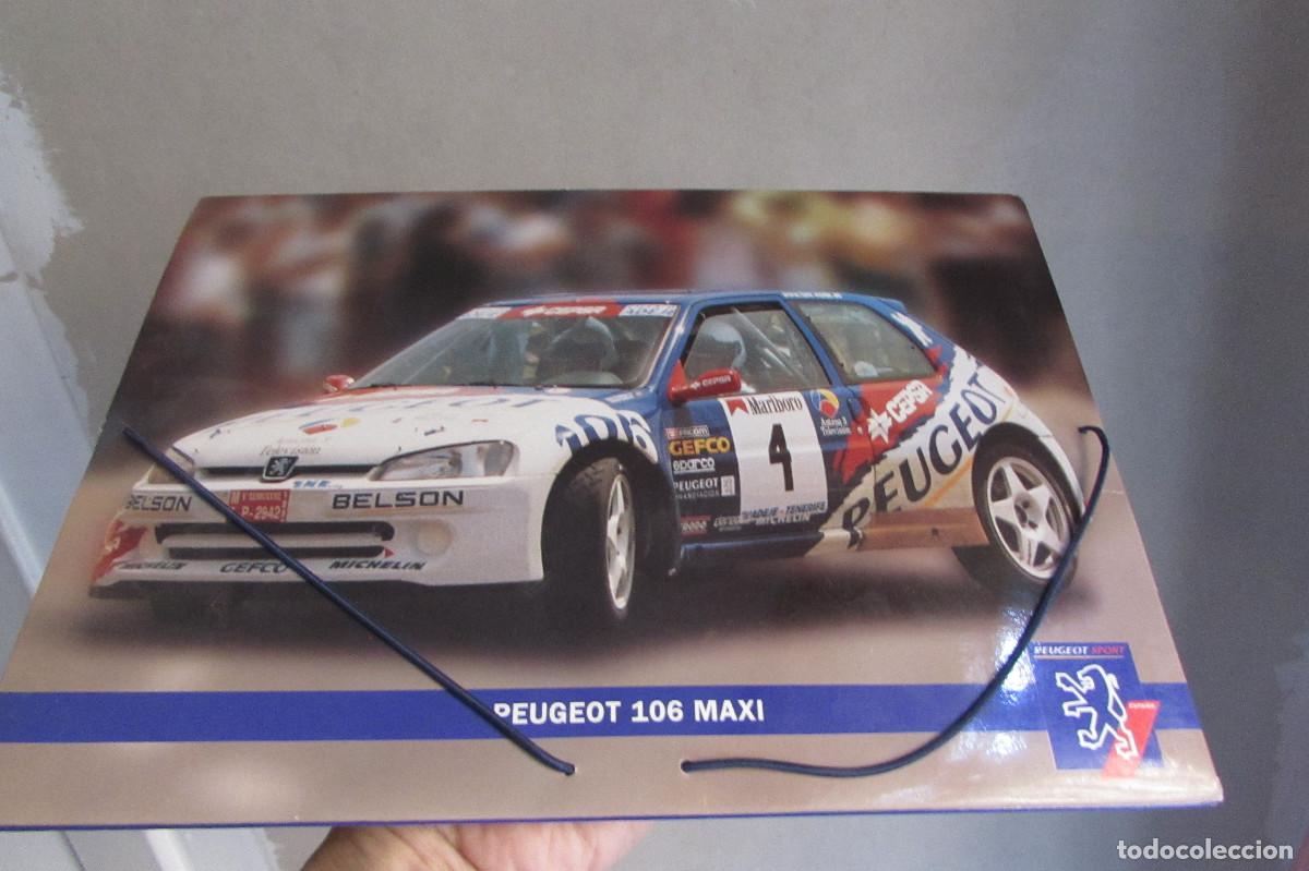 Coches: CARPETA PEUGEOT 106 MAXI-PEUGEOT 306 MAXI-MANUEL MUNIENTE RODRIGUEZ-IGNACIO SANFILIPPO