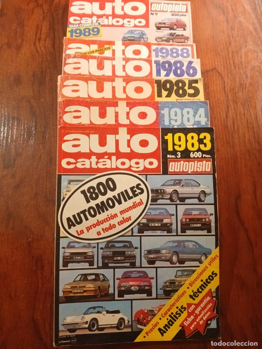 Coches: 20&euro; x 2 AUTOCATALOGOS de AUTOPISTA