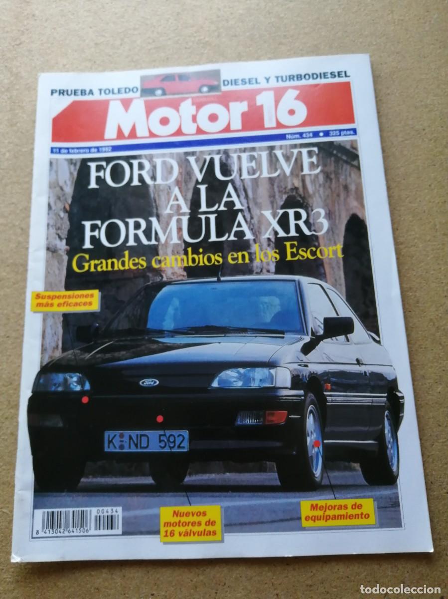 Auto: REVISTA MOTOR 16 (NUMERO 434) FORD VUELVE A LA FORMULA XR3