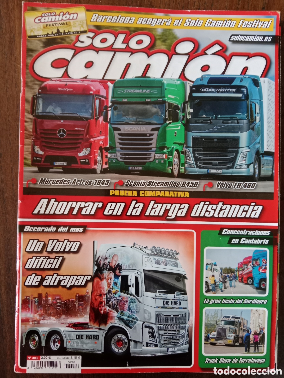 Autos: Revista solo cami&oacute;n n. 303 de 2015