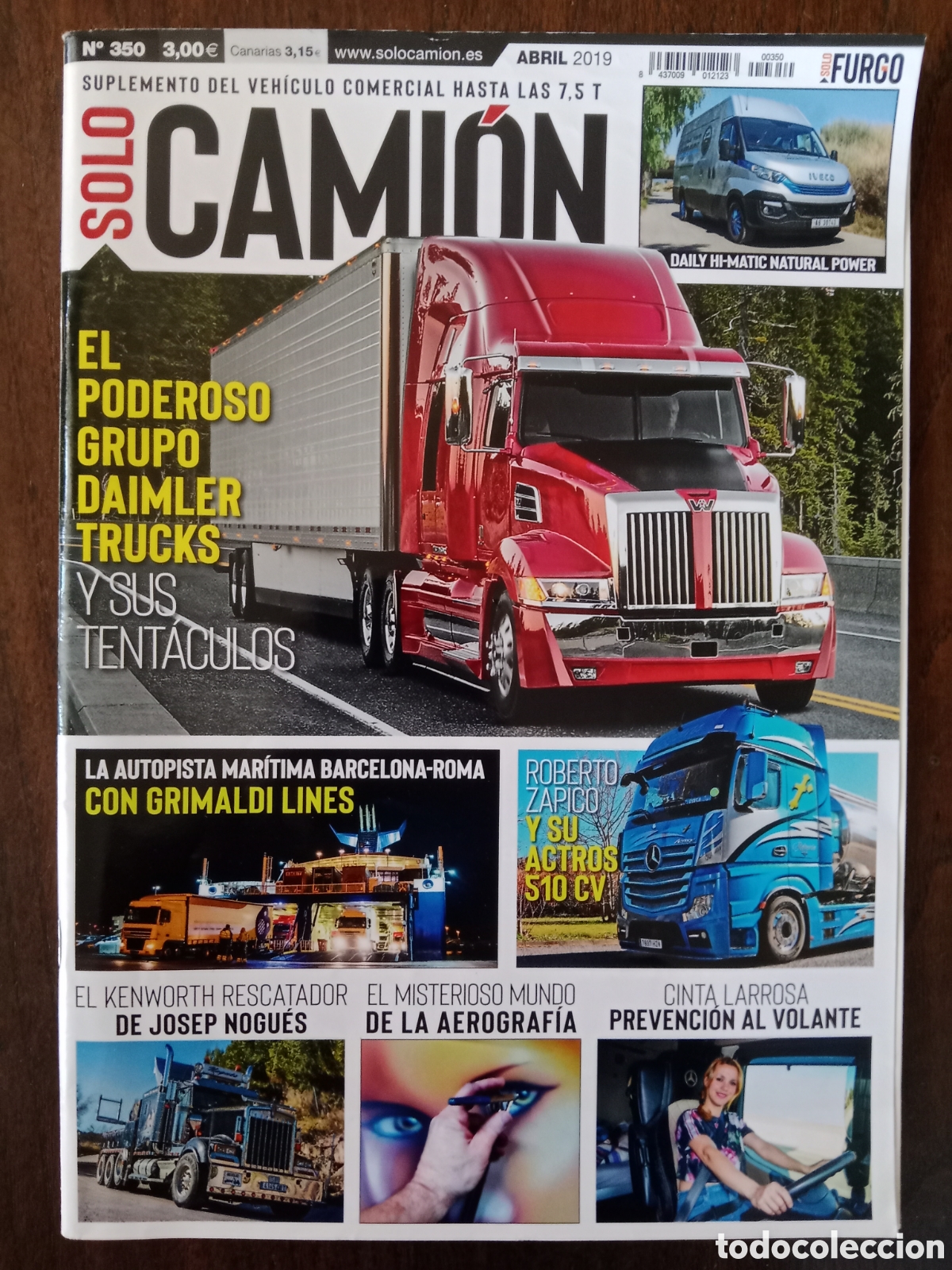 Autos: Revista solo cami&oacute;n n. 350 de 2019