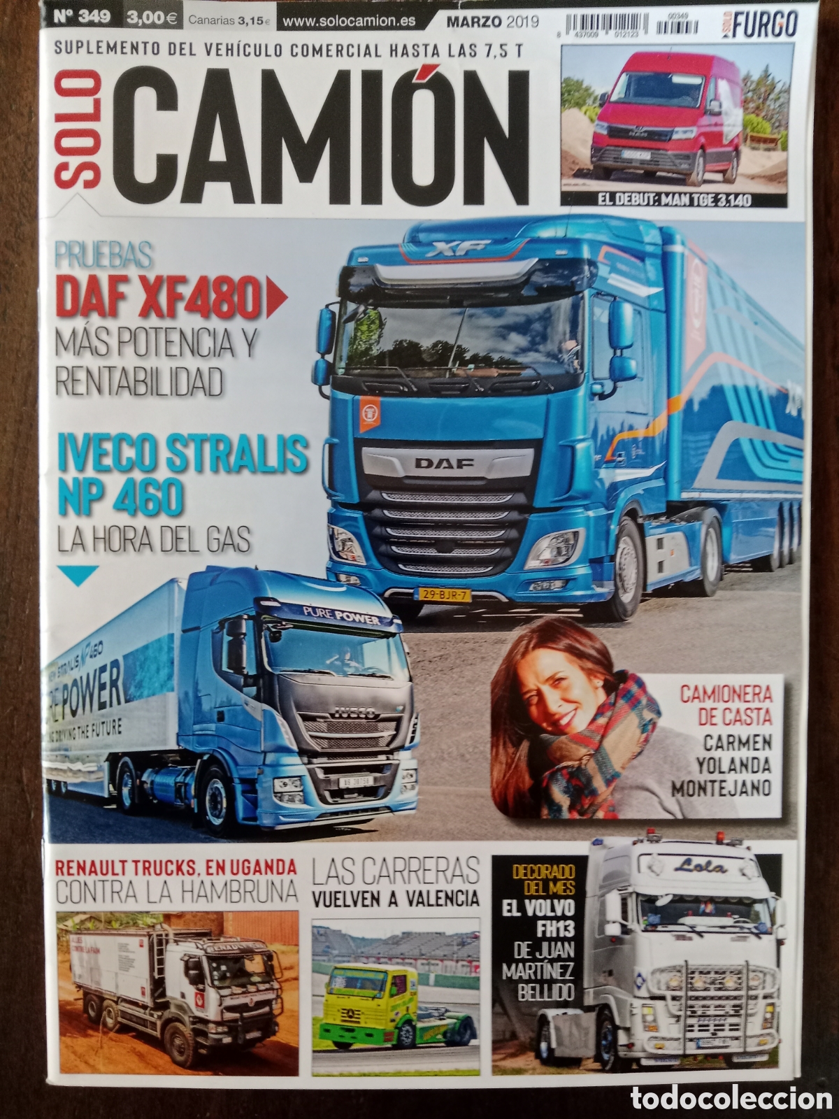 Autos: Revista solo cami&oacute;n n. 349 de 2019