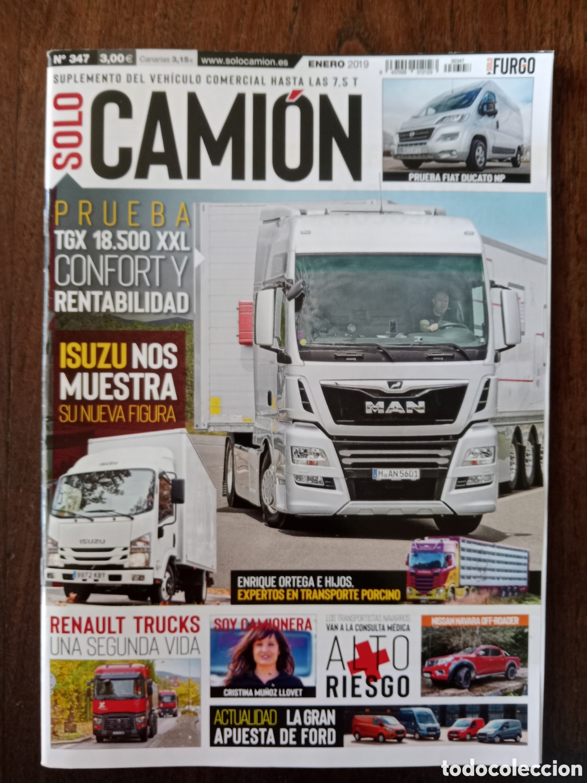 Autos: Revista solo cami&oacute;n n. 347 de 2019