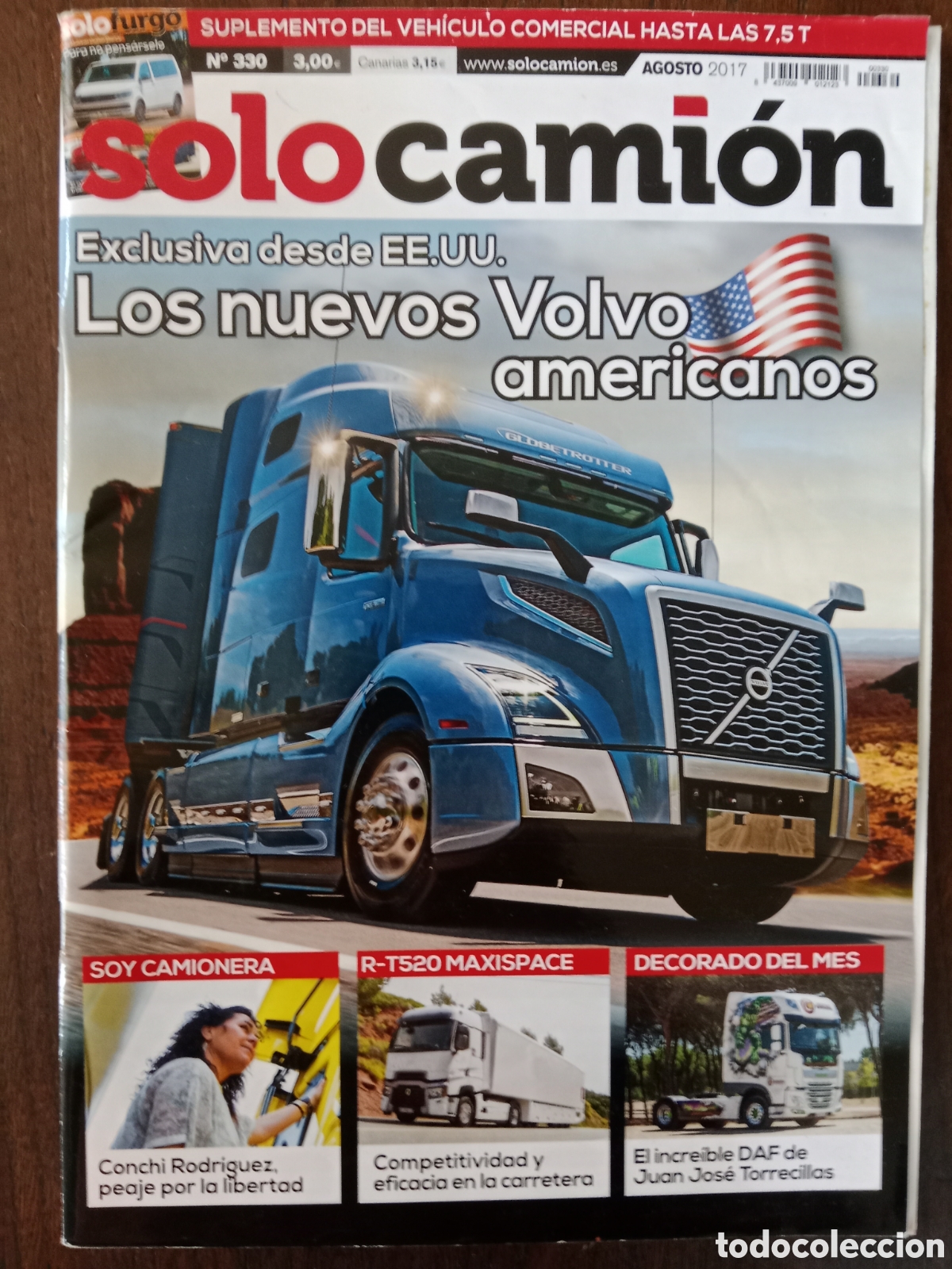 Cars: Revista solo cami&oacute;n n. 330 de 2017