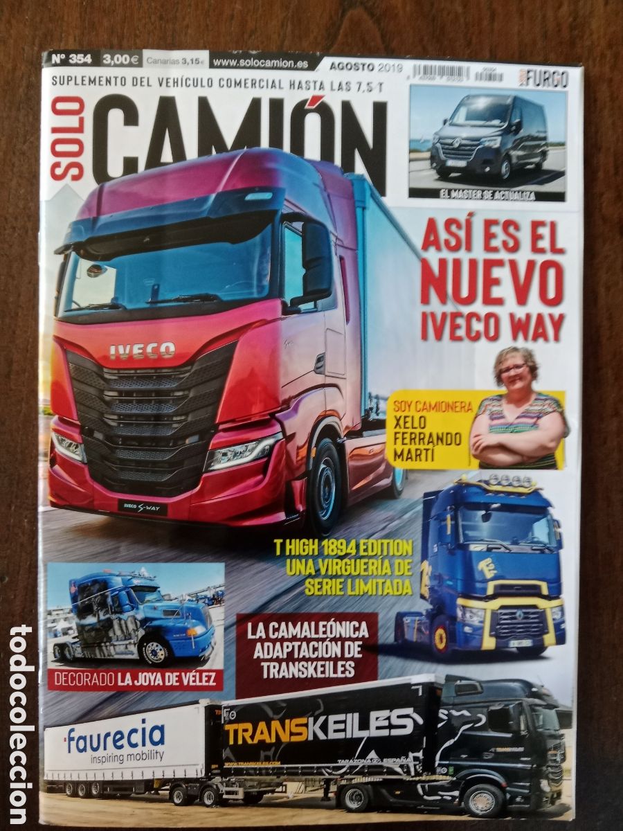 Cars: Revista solo cami&oacute;n n. 354 de 2019