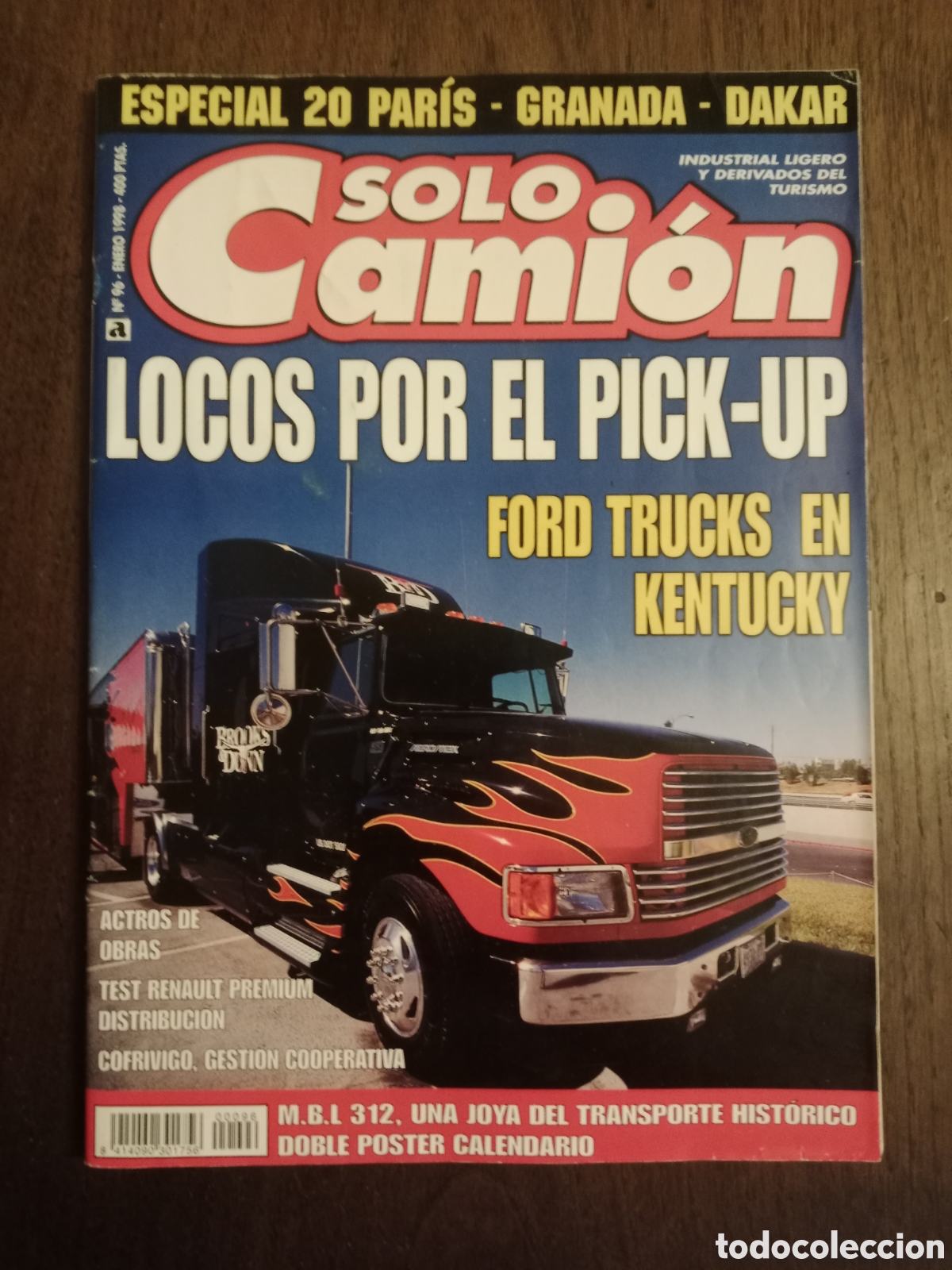 Auto: Revista solo cami&oacute;n n. 96 de 1998 cami&oacute;n mercedes Benz