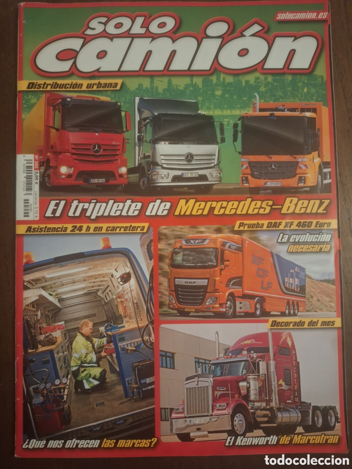 Auto: Revista solo camion n. 292 de 2014