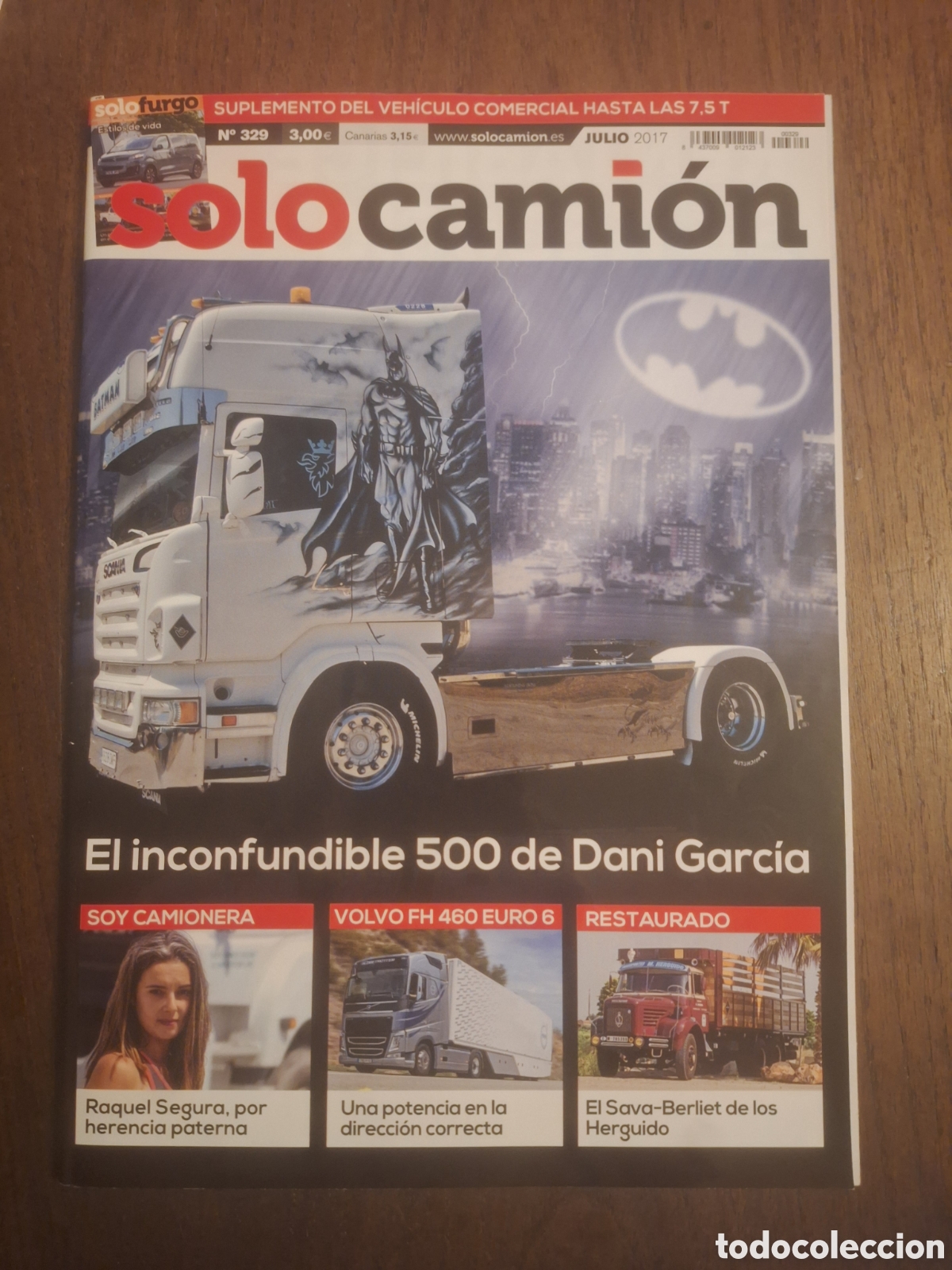 Auto: Revista solo camion n. 329 de 2017 sava berliet