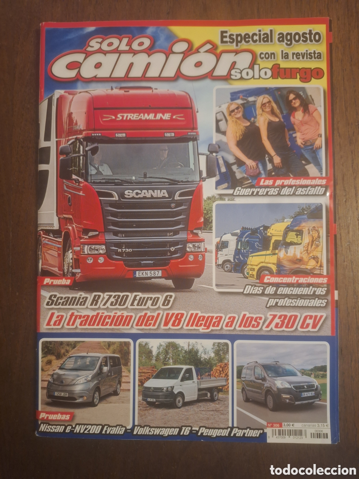 Auto: Revista solo camion n. 306 de 2015