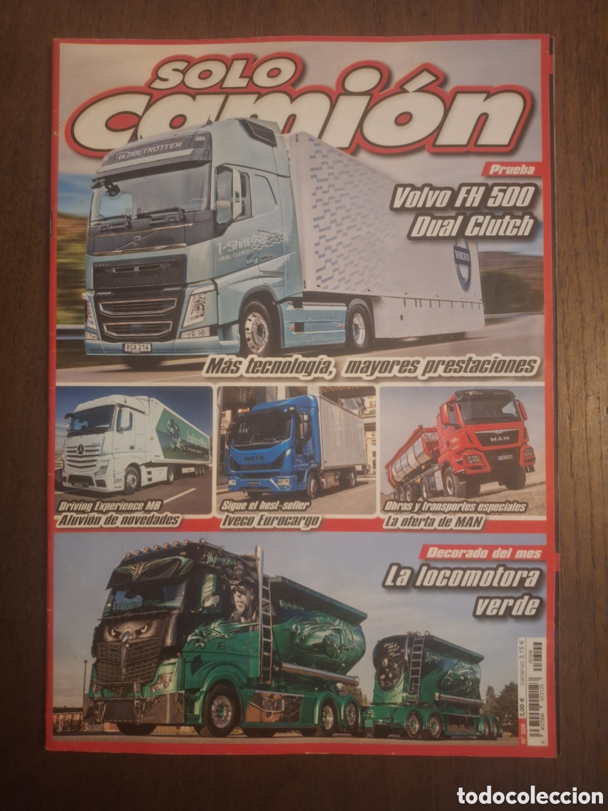 Auto: Revista solo camion n. 309 de 2015
