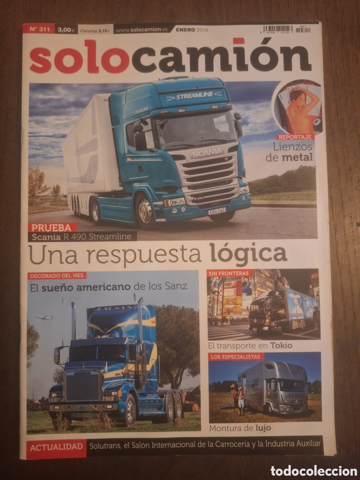 Autos: Revista solo camion n. 311 de 2016