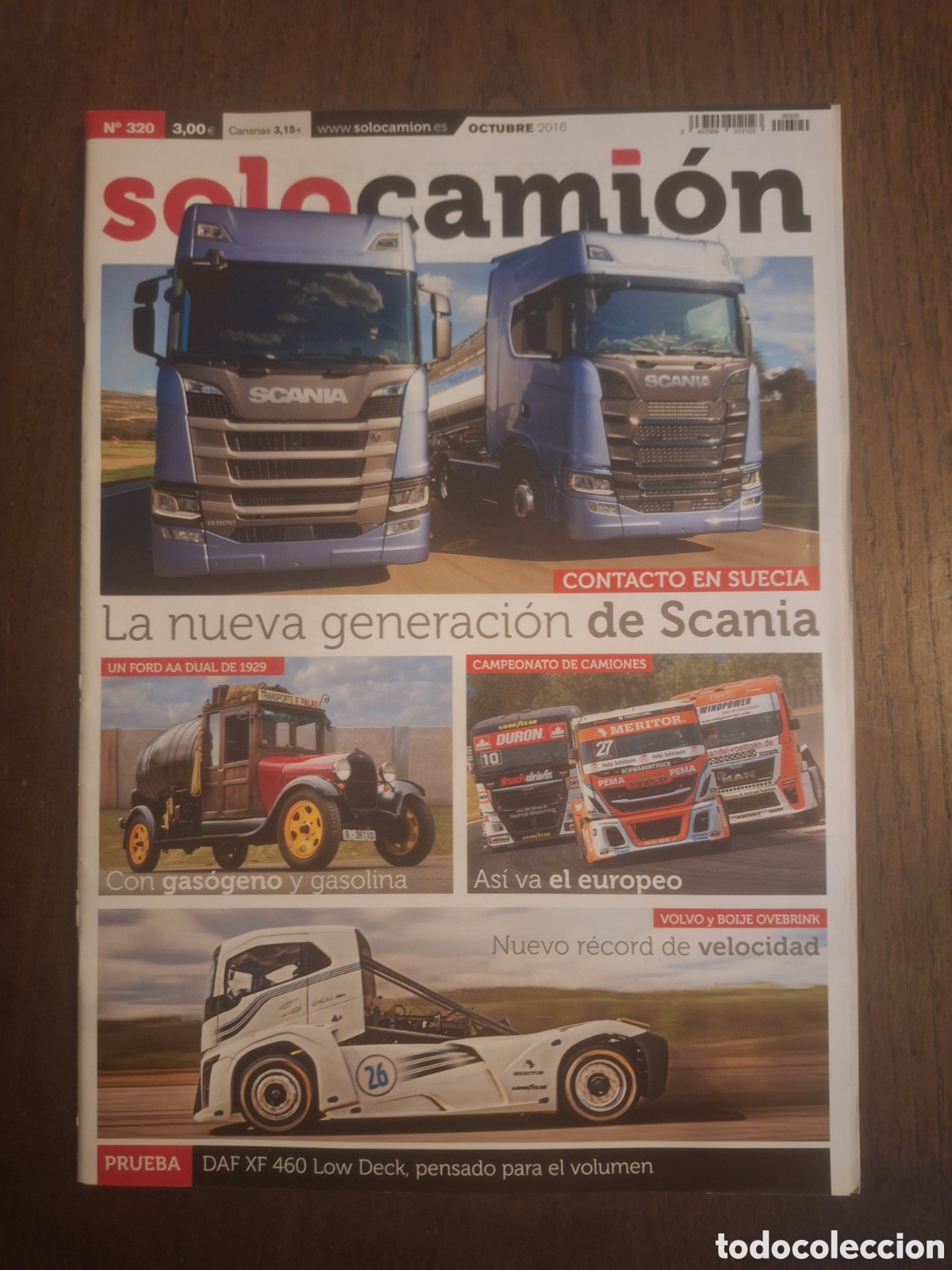 Autos: Revista solo camion n. 320 de 2016 ford