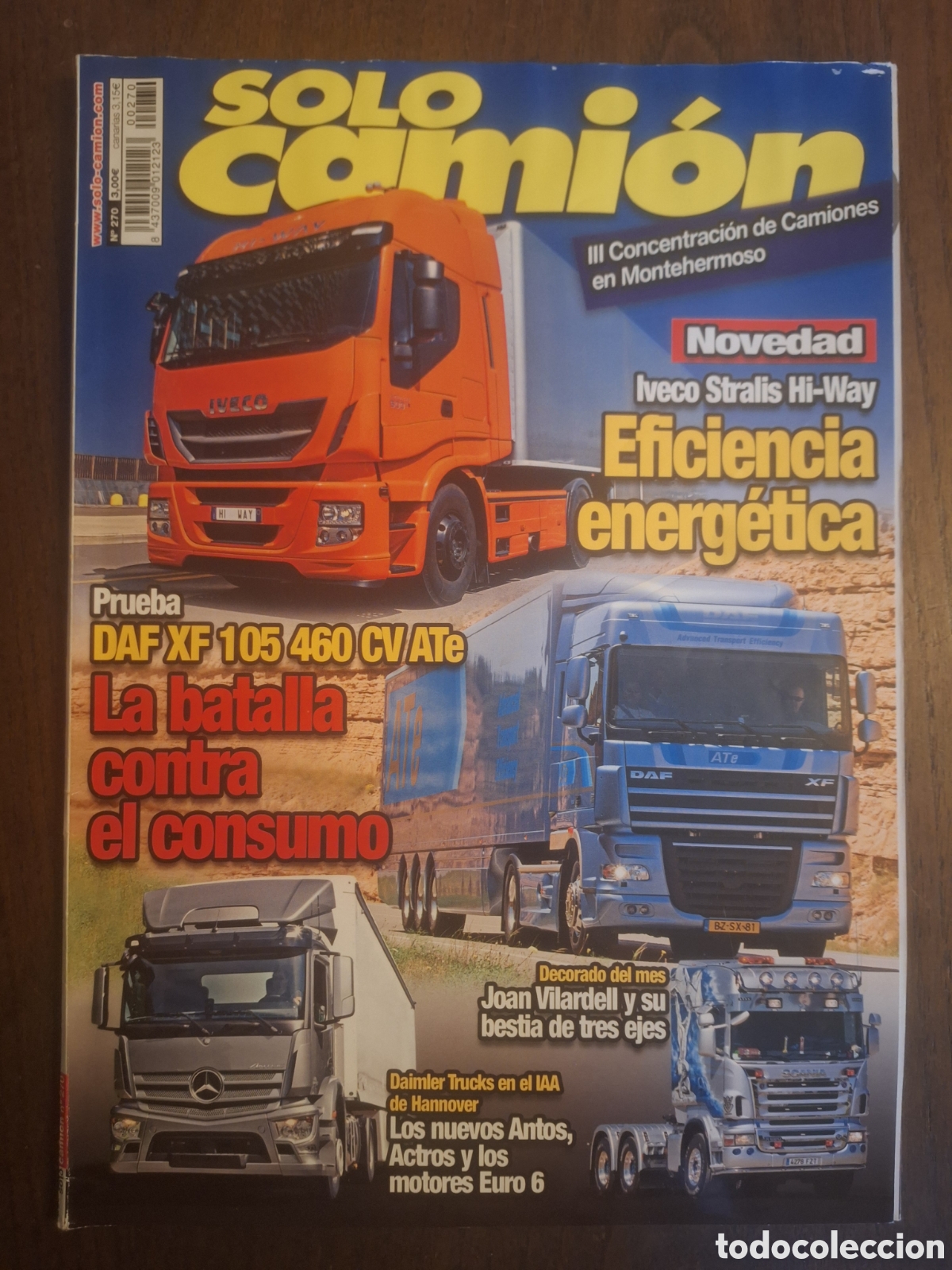 Autos: Revista solo camion n. 270 de 2012