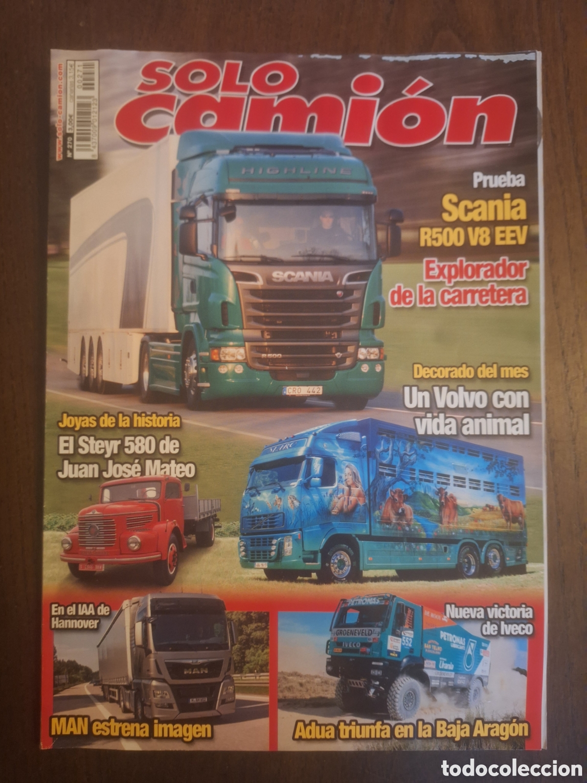 Autos: Revista solo camion n. 271 de 2012
