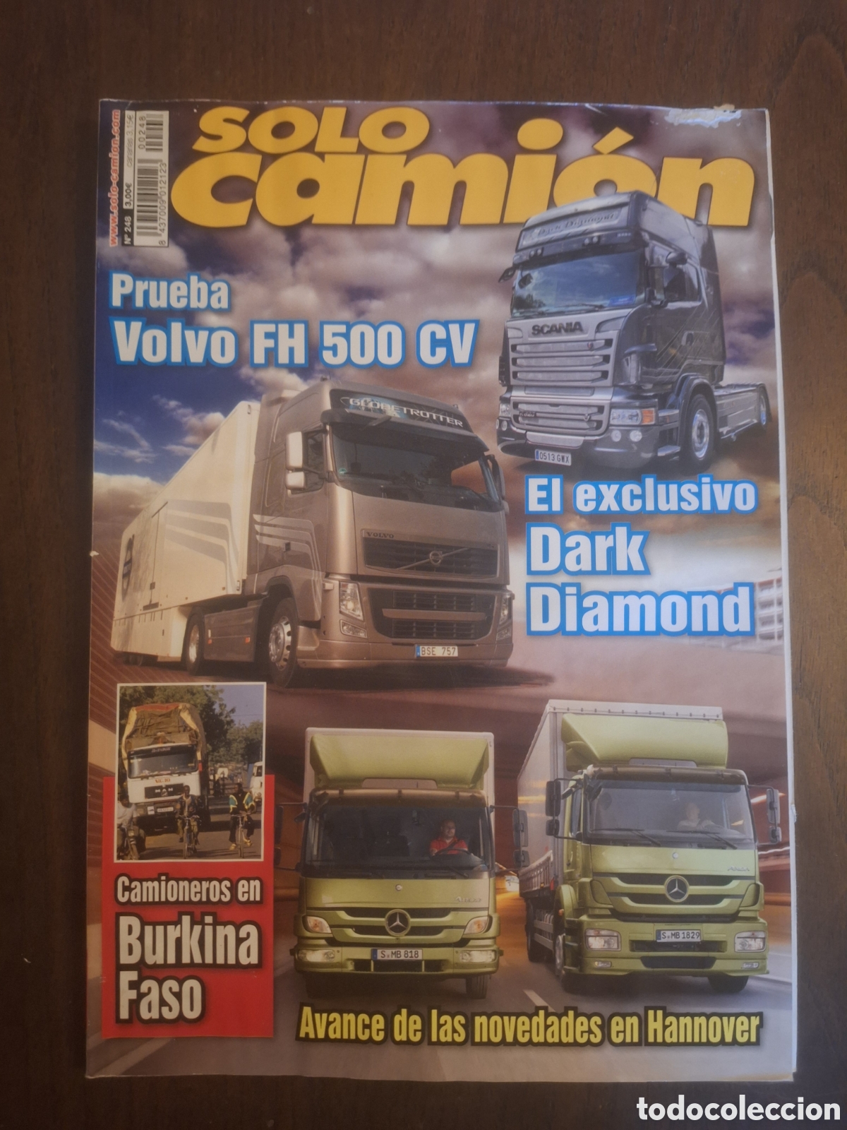 Autos: Revista solo camion n. 248 de 2010 pegaso