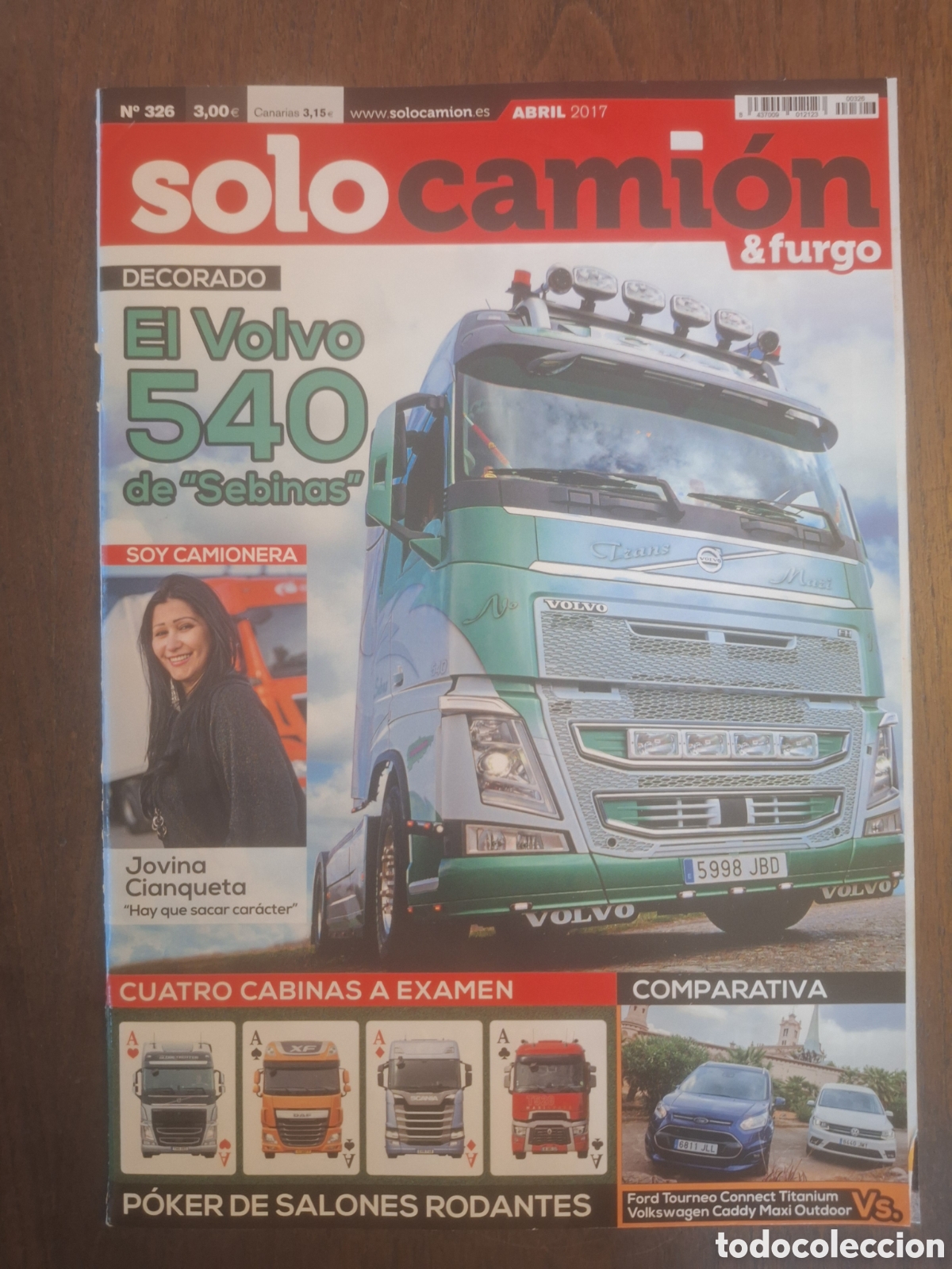 Voitures: Revista solo camion n. 326 de 2017 pegaso
