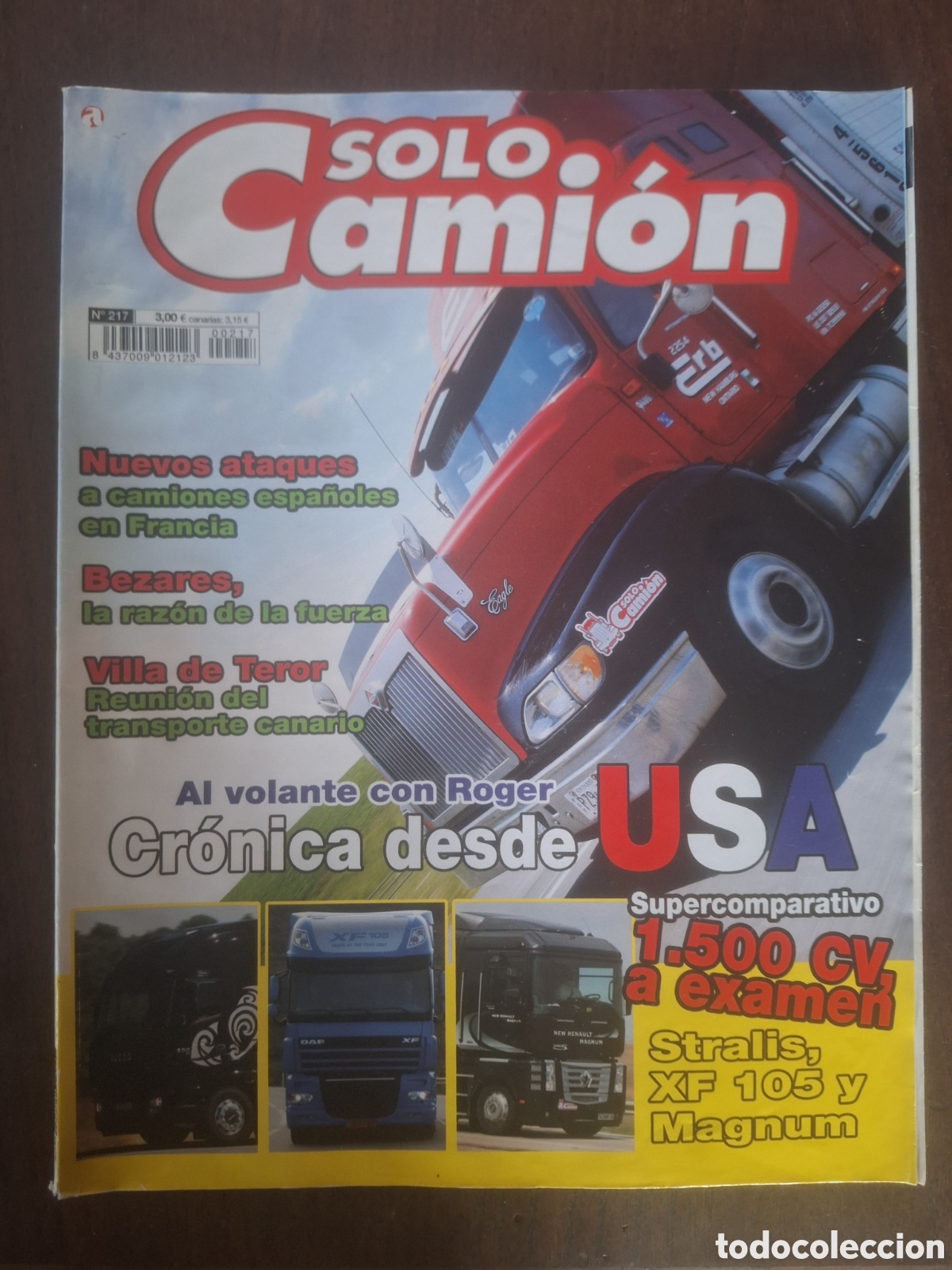 Voitures: Revista solo camion n. 217